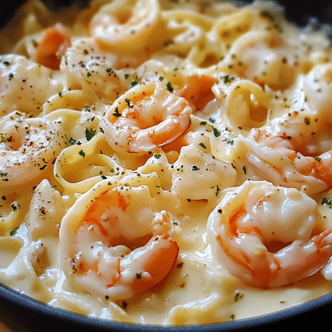 Shrimp and Crab Alfredo - Savorful Meals